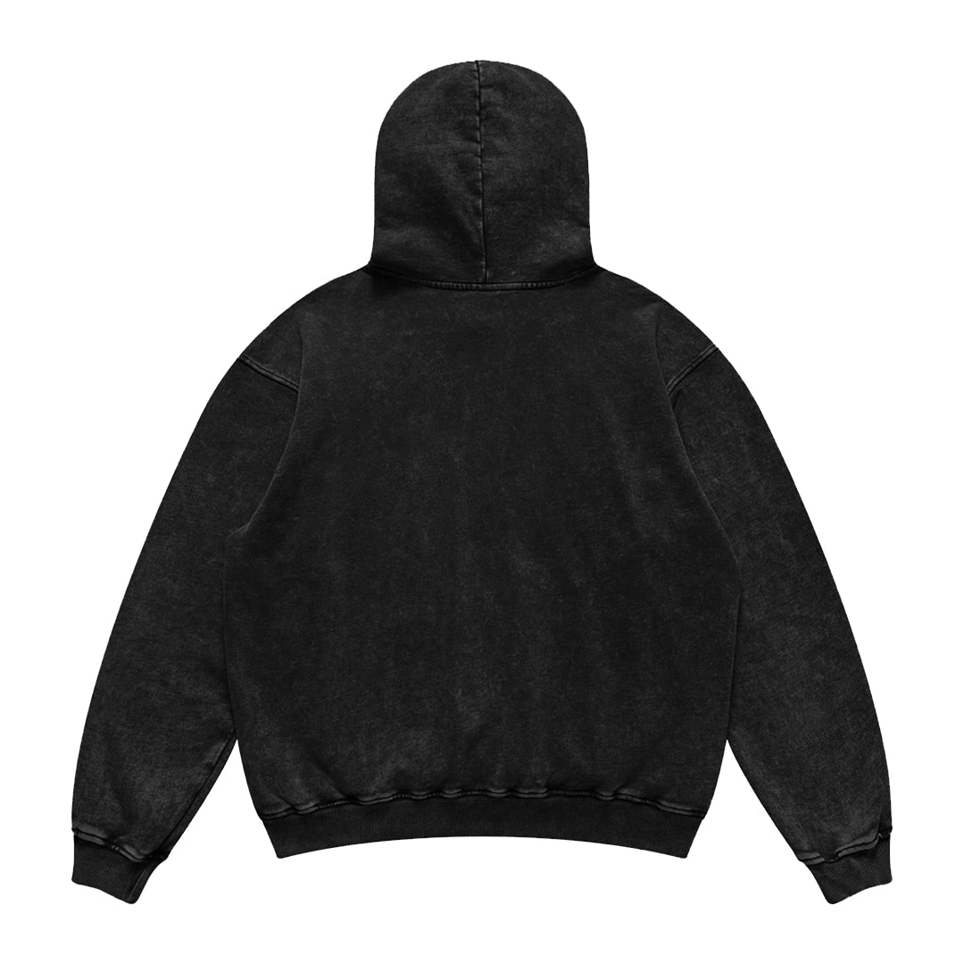 BOMBA STUDIO Retro Washed Hoodie Jacket