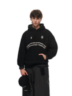 Loopsoon Chest Creative Print Casual Versatile Sweater