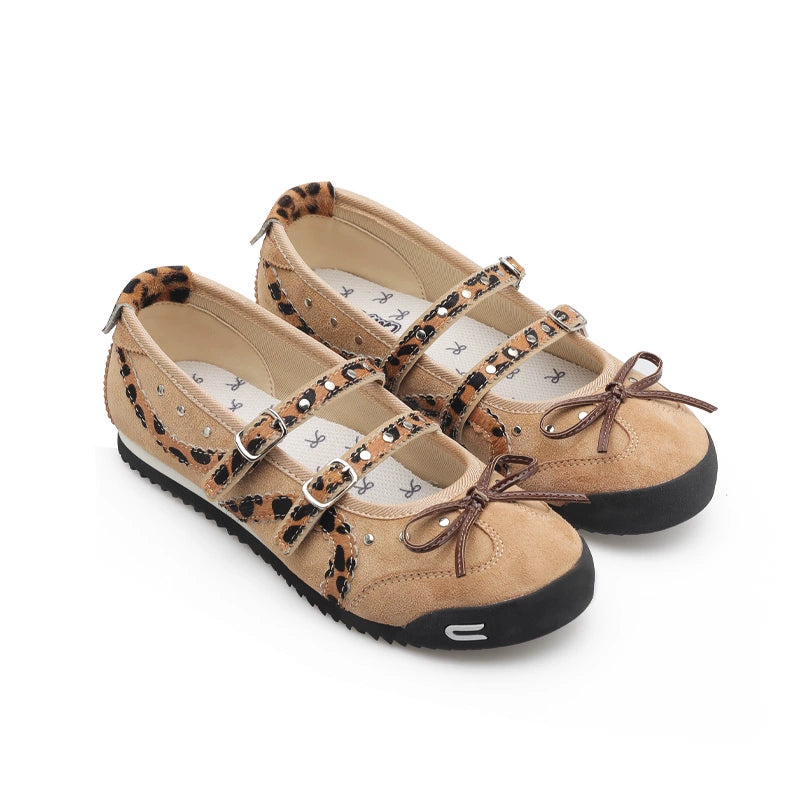 Cat & Sofa Mary Jane Black Hollow Flats