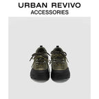 Urban Revivo Men's Outdoor Splicing Sneakers