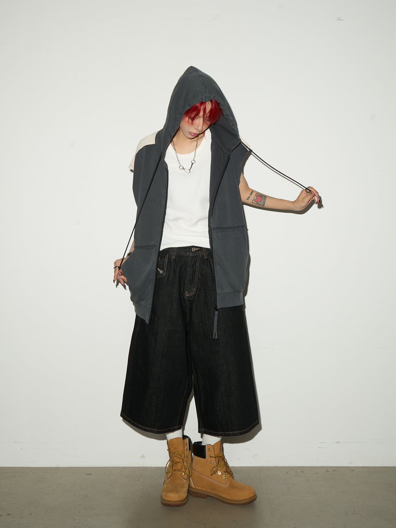 MICHINNYON denim shorts