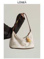 LOSEA New Chinese Auspicious Cloud Pattern Shoulder Armpit Bag