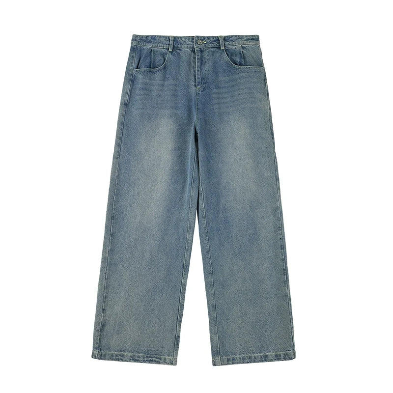 NOEARS Vintage Loose Straight Jeans