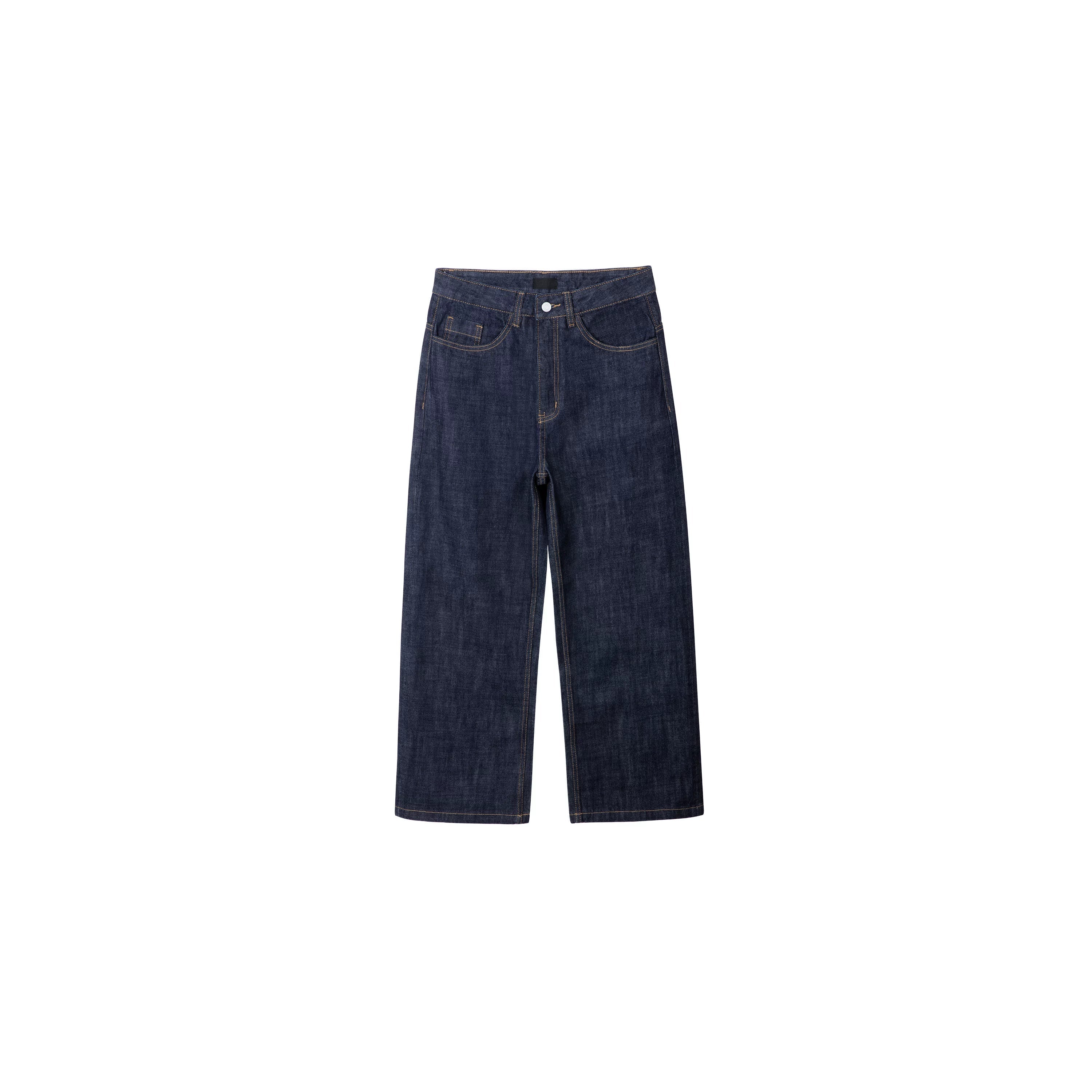 PLUS NO LOGOA Loose Straight Wide-leg Jeans