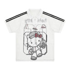 SIXMINU Hollow Sun Protection V Neck T Shirt