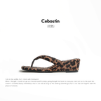 Cebostin Thick-soled Toe Slippers