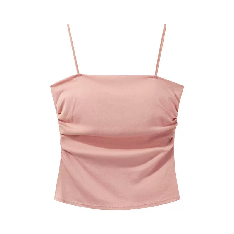 cantonstory Beautiful Back Padded Camisole