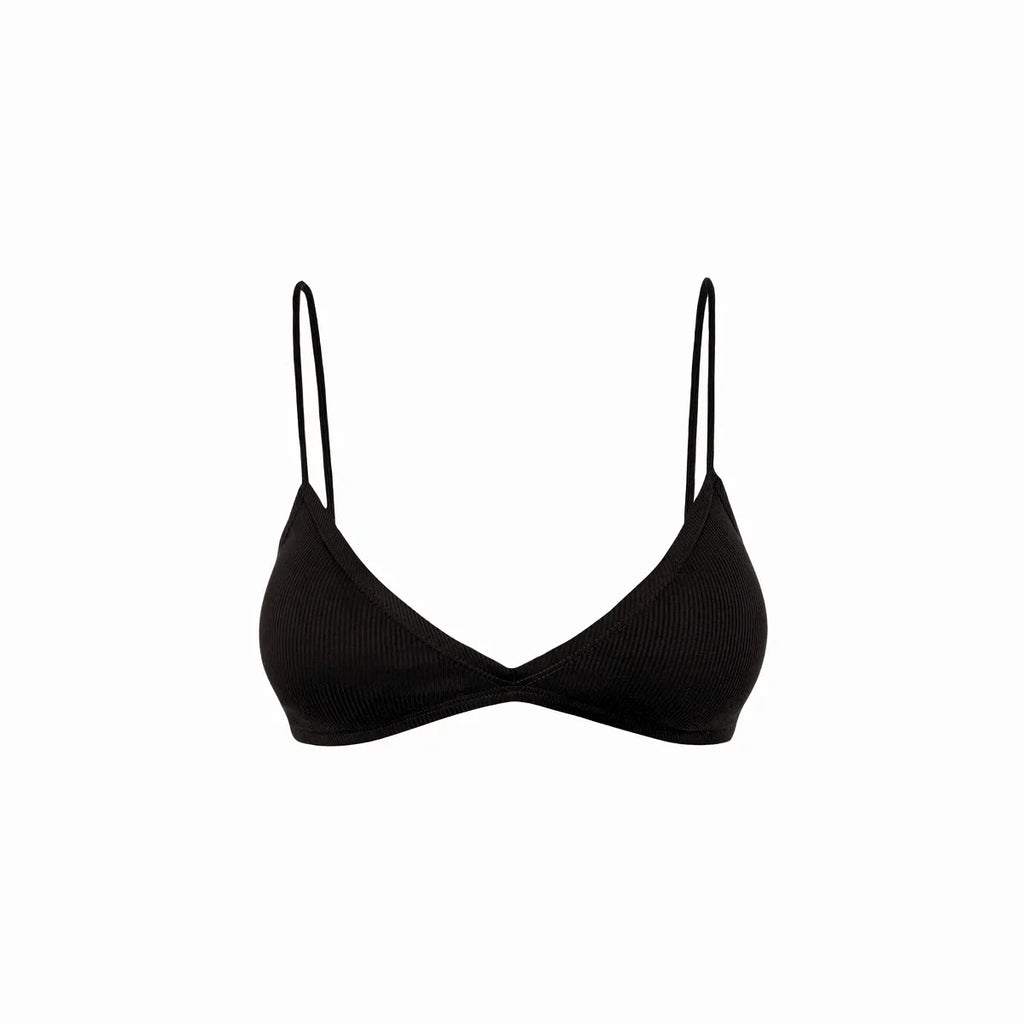 Jim Kennet Basic Knitted Bikini Adjustable Strap Swimsuit