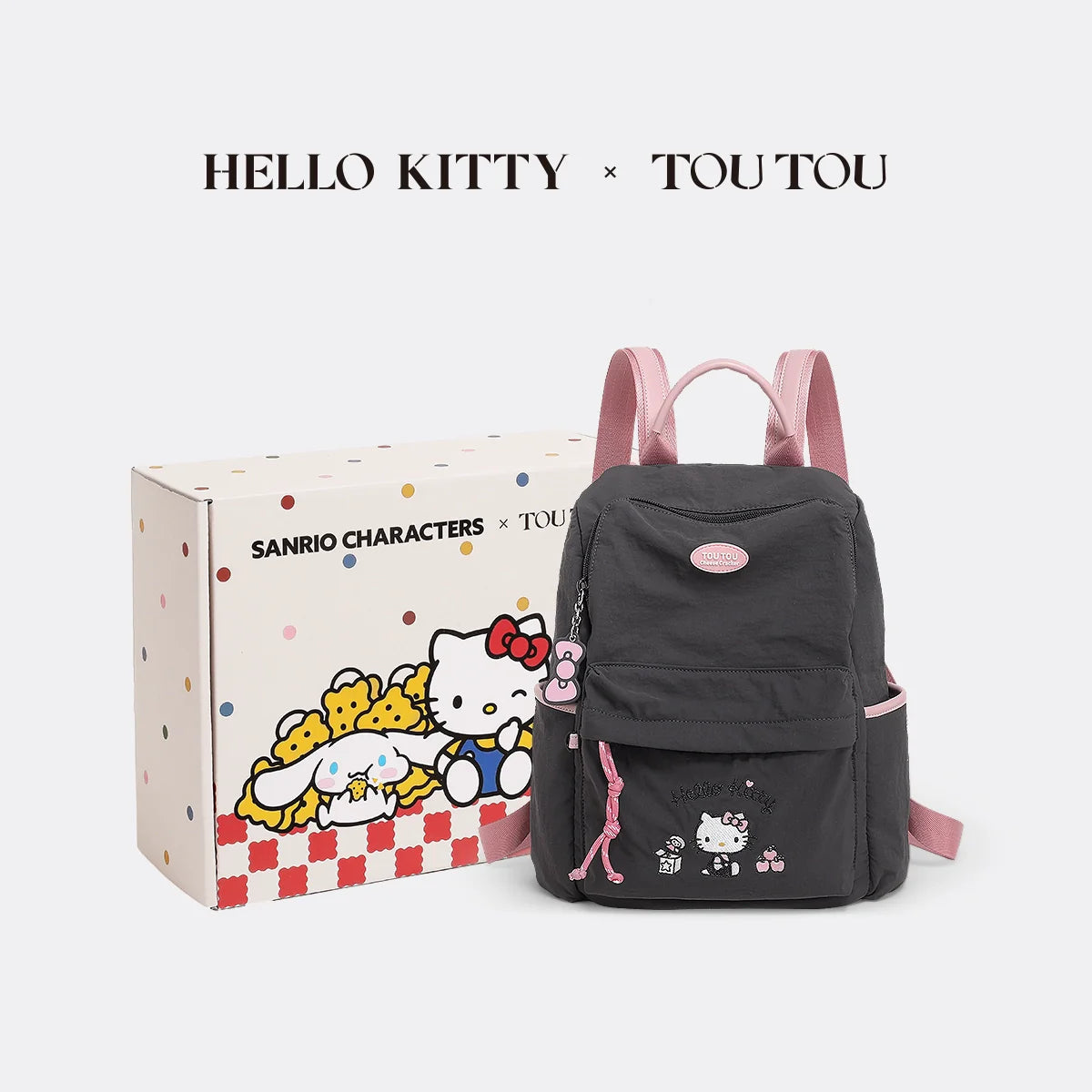 TOUTOU Hellokitty Backpack Student Bag