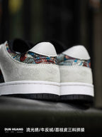 MRA Dunhuang Mengdie Guofeng Painted Thick Sole Sneakers