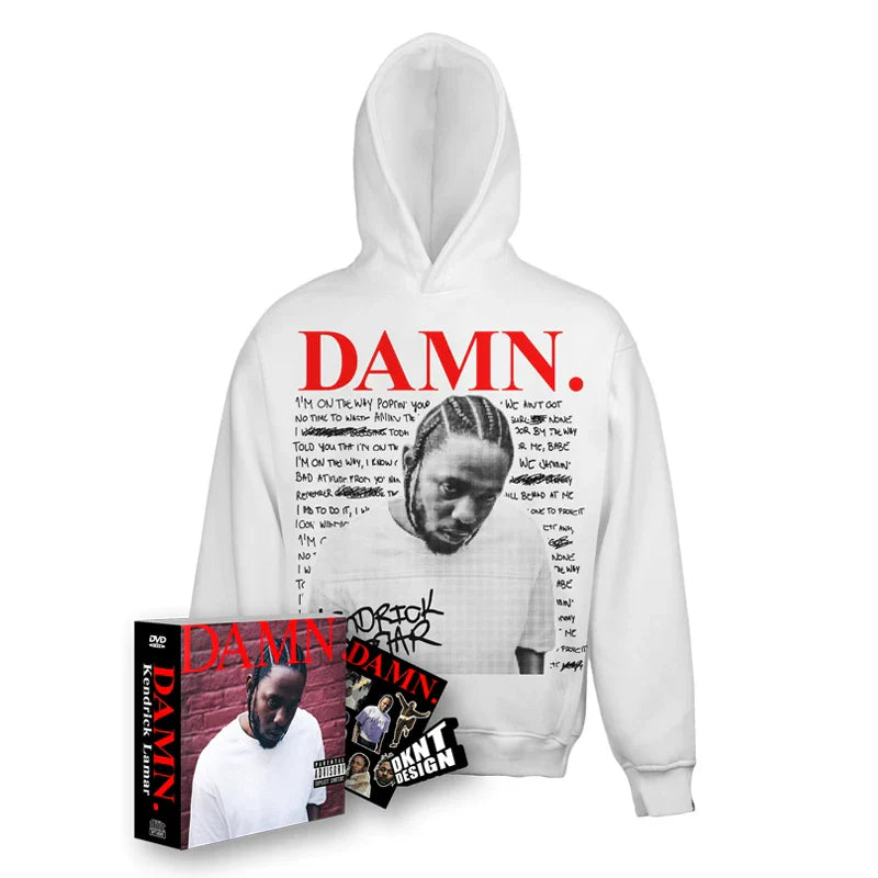 DKNT DAMN Kendrick Lamar hoodie