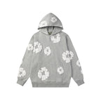 FOG x Denim Tears cotton puff print classic American loose hoodie