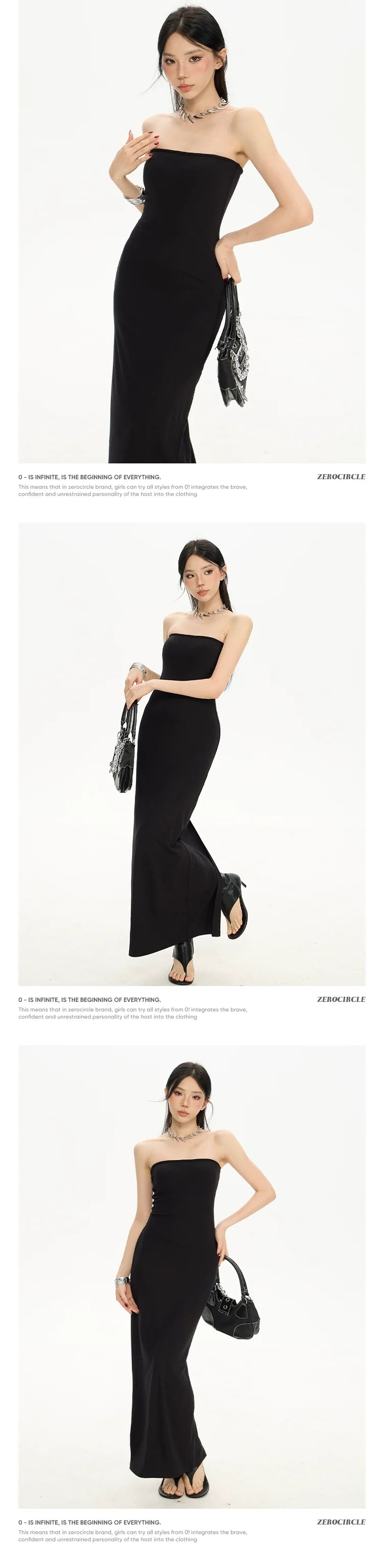 Zero Tube Top Slim Dress