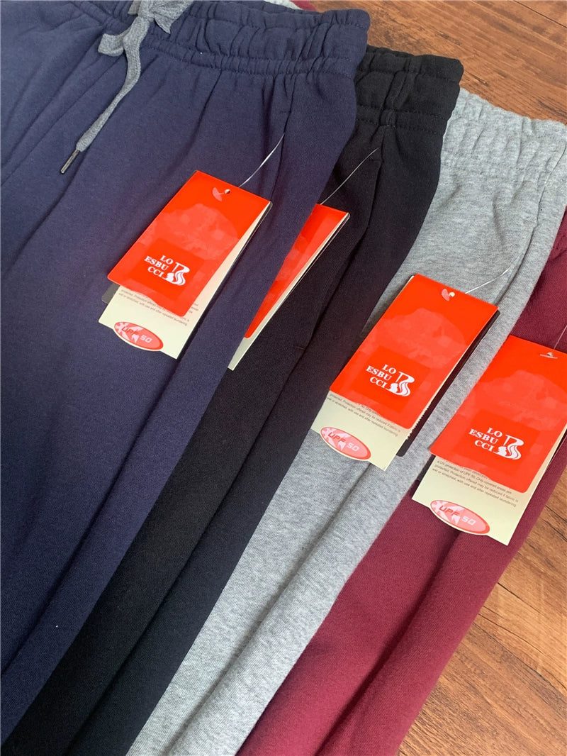 Cotton Terry Cuffed Sweatpants