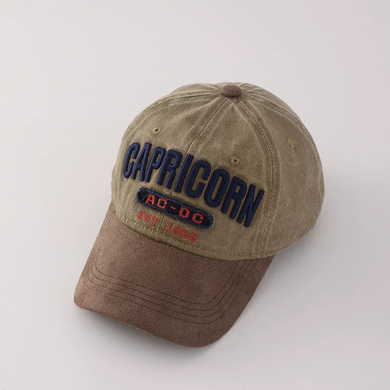 YORSOY Retro Casual Denim Baseball Cap