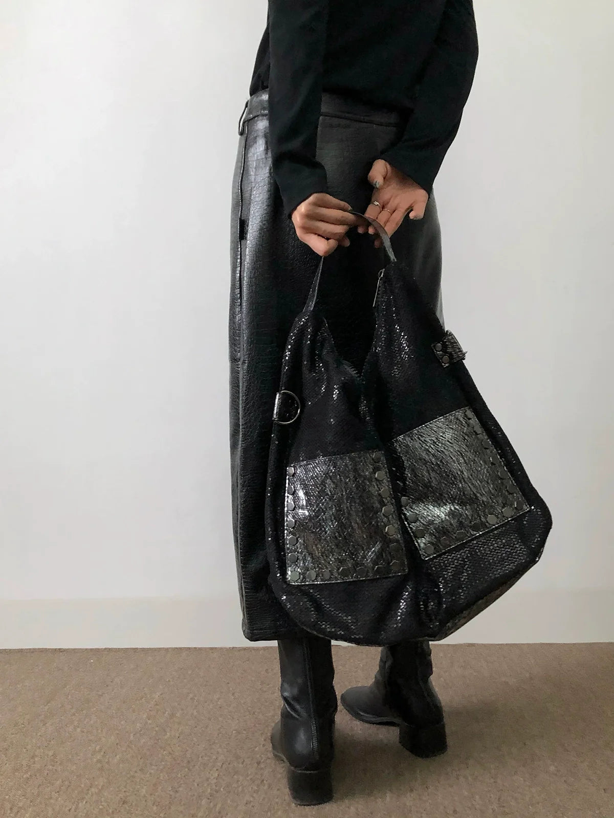 BINGBONG Personalized Flash Splicing Big Bag