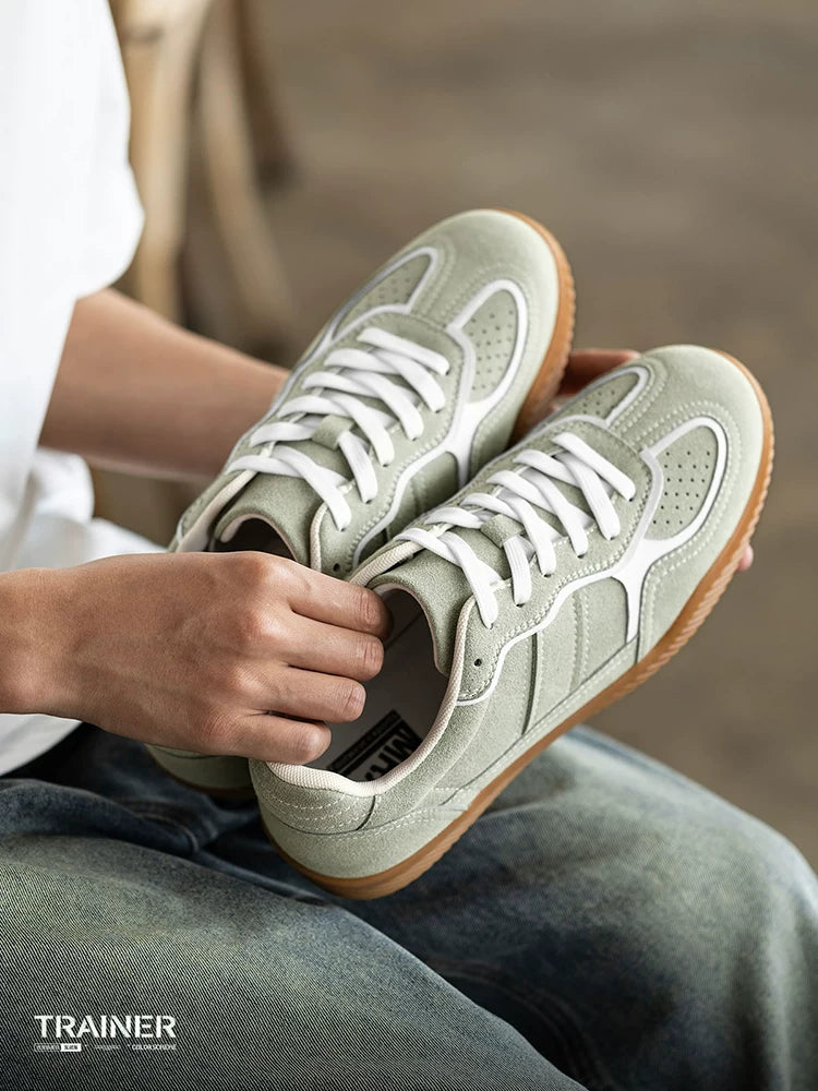 MRA Couple Moral Training Thin Sole Sneakers