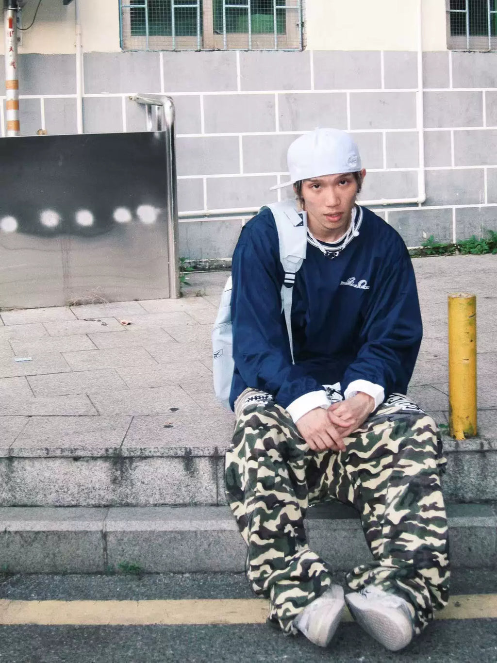 GameOne Signature Slogan Oversize Sweatshirt