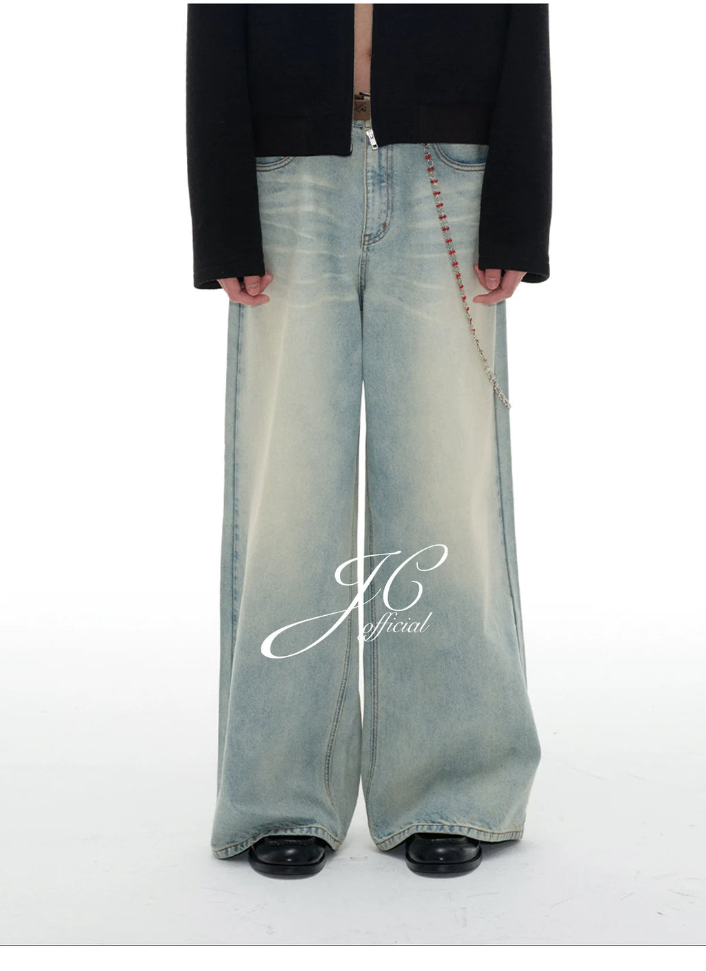JCAESAR Straight Loose Jeans