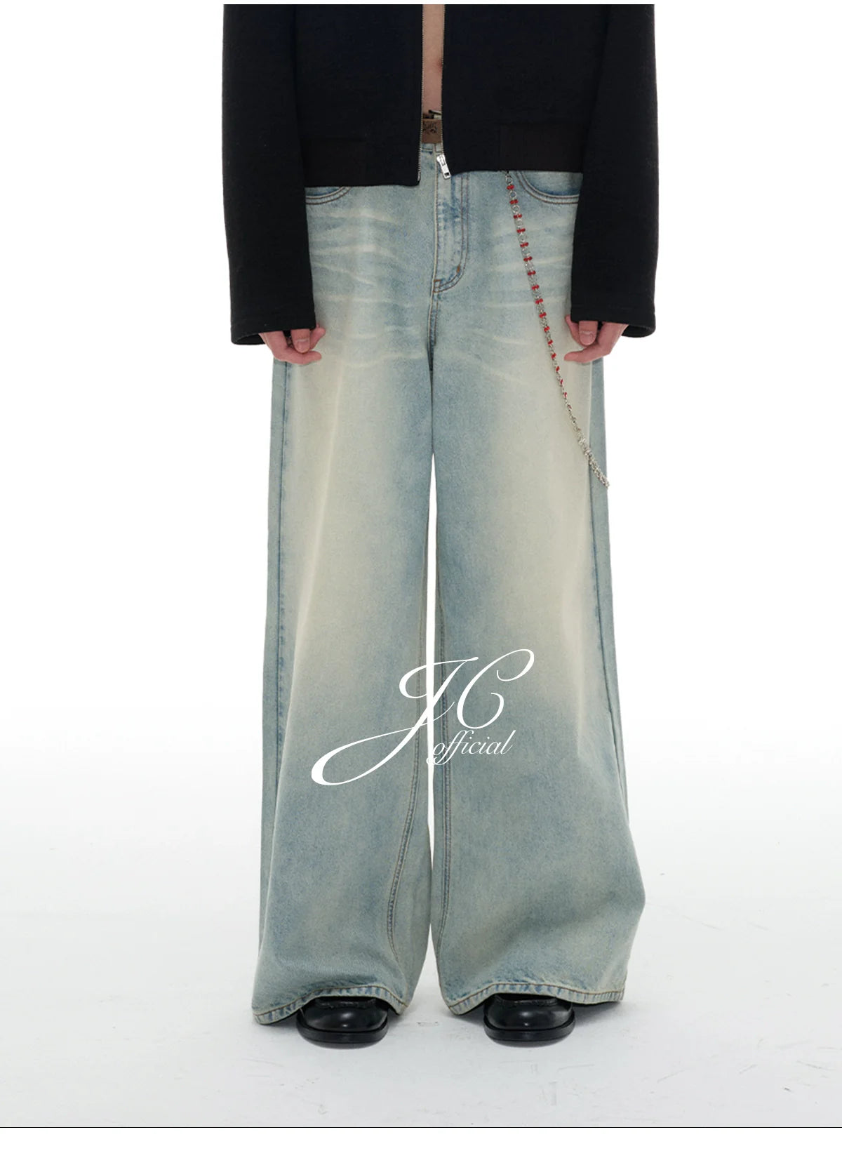 JCAESAR Straight Loose Jeans