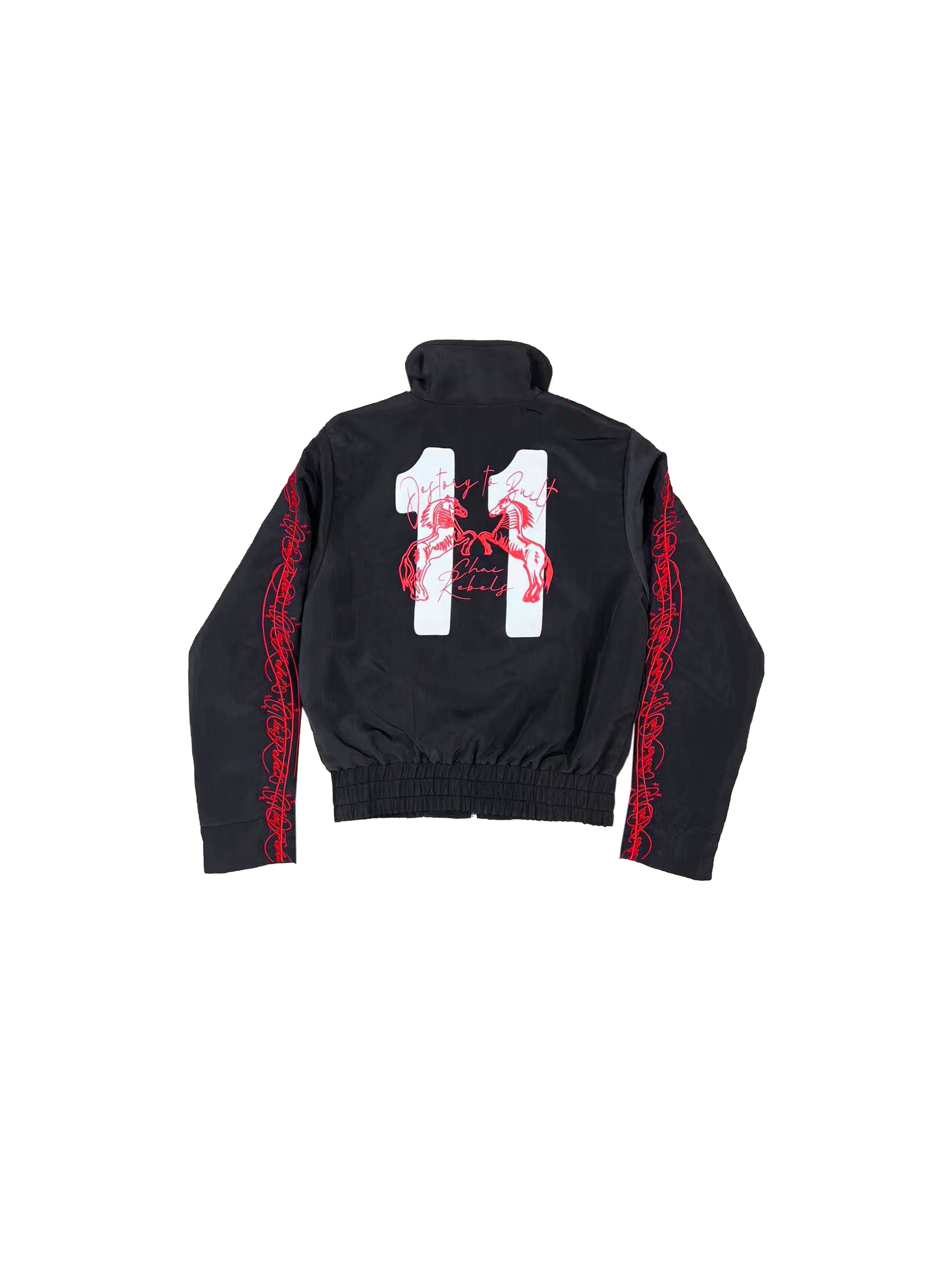 CHAI Pegasus Star Three-dimensional Embroidery Printed Nylon Sports Set