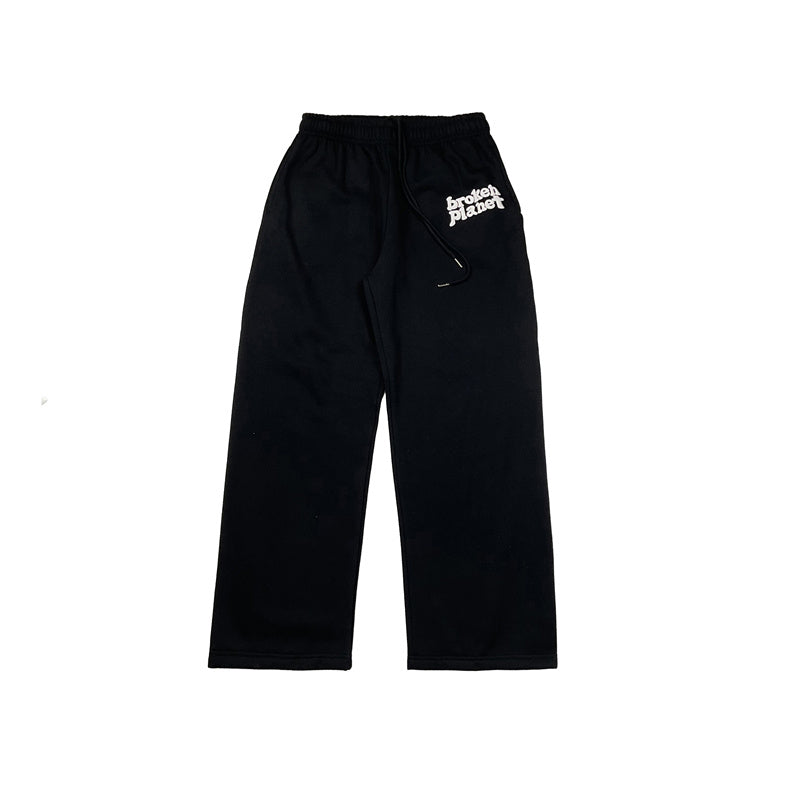 Broken Planet velvet hoodie & pants set