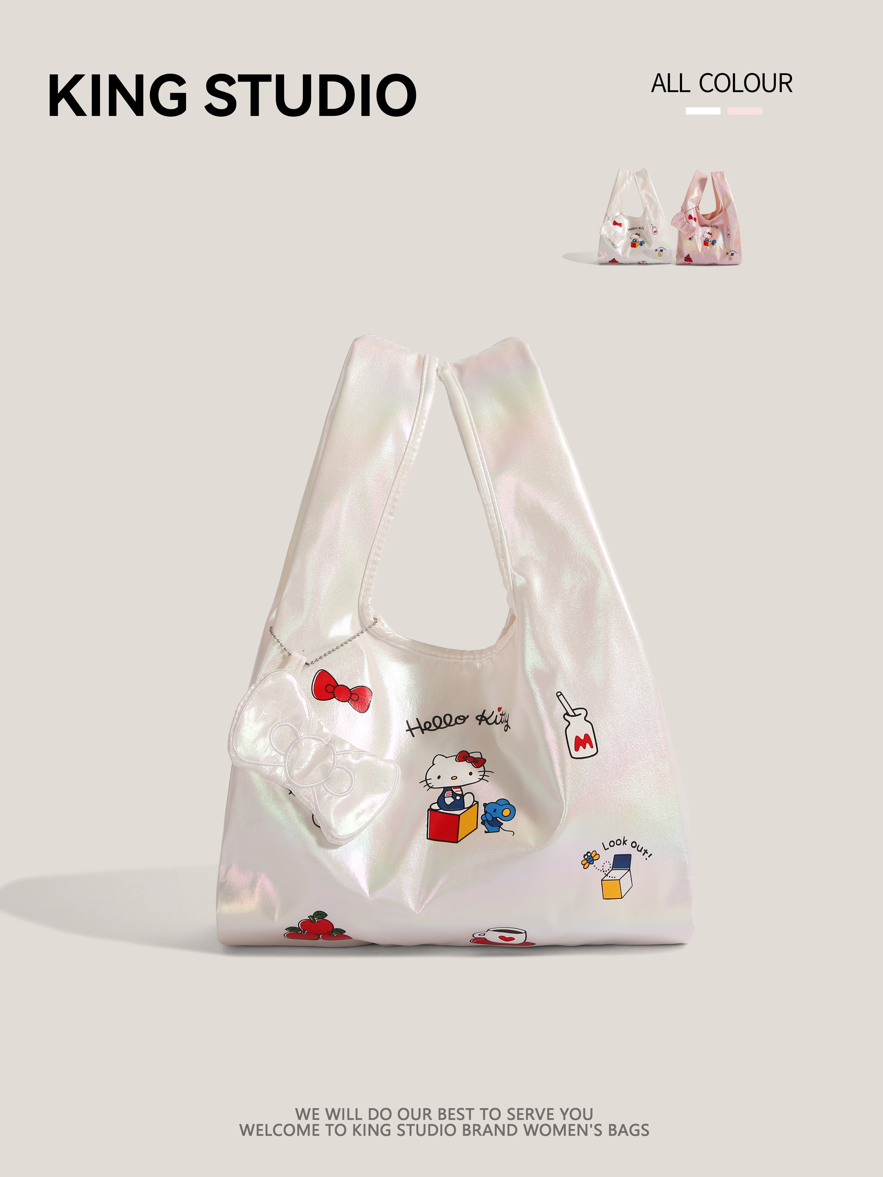 Hello Kitty Cartoon Handbag