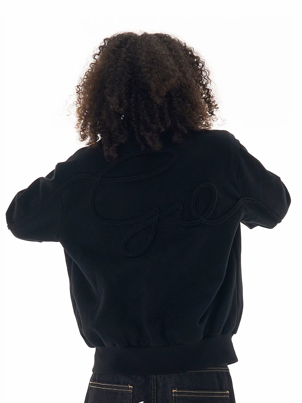 WebSurfGroup Twist Rope Embroidered Stand-up Collar Embroidered Jacket