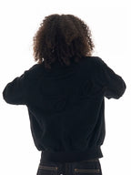 WebSurfGroup Twist Rope Embroidered Stand-up Collar Embroidered Jacket