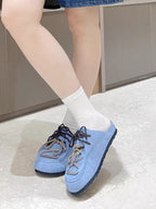 INTAO Xu Yiyang Blue Design Birkenstock Slippers