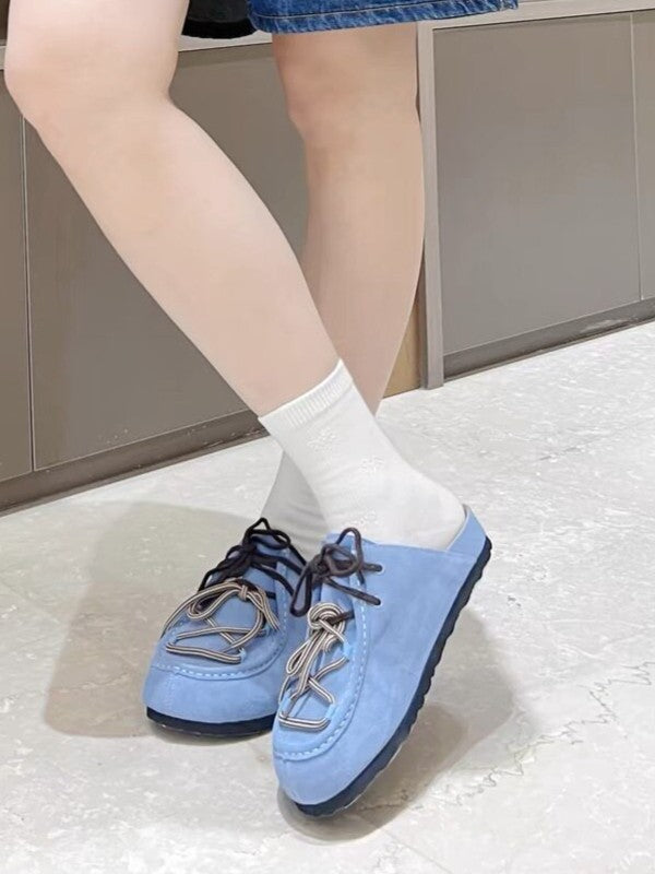 INTAO Xu Yiyang Blue Design Birkenstock Slippers