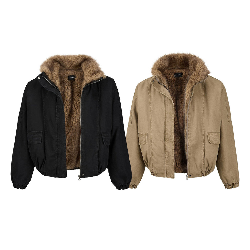 EME Inner Fleece Piled Thickened Thermal Jacket