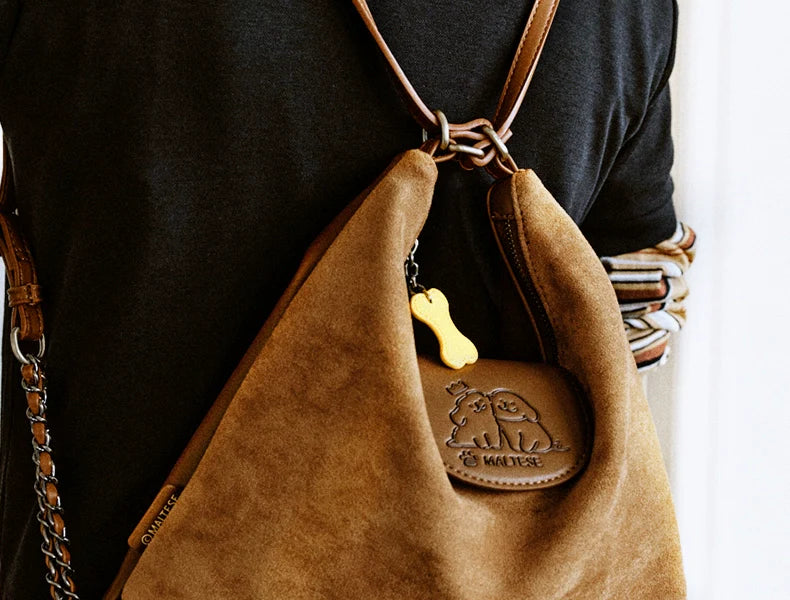 TOUTOU Line Puppy Tote Bag