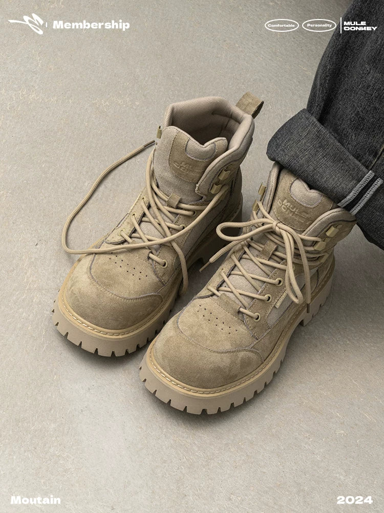 Donkey Thick Soled Martin Boots