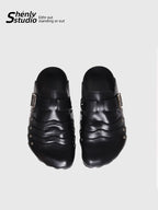 SHENLV STUDIO Multi-layer Stacked Birkenstocks