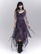 LADYGHOST Temperament Suspender Dress