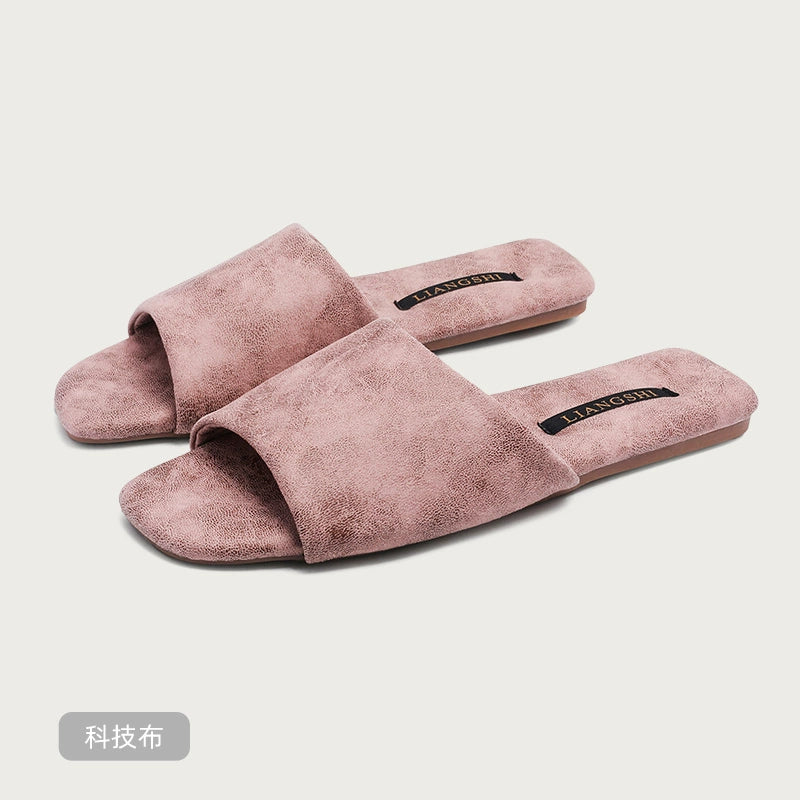 Skin-Feel Light Luxury Couple Slippers