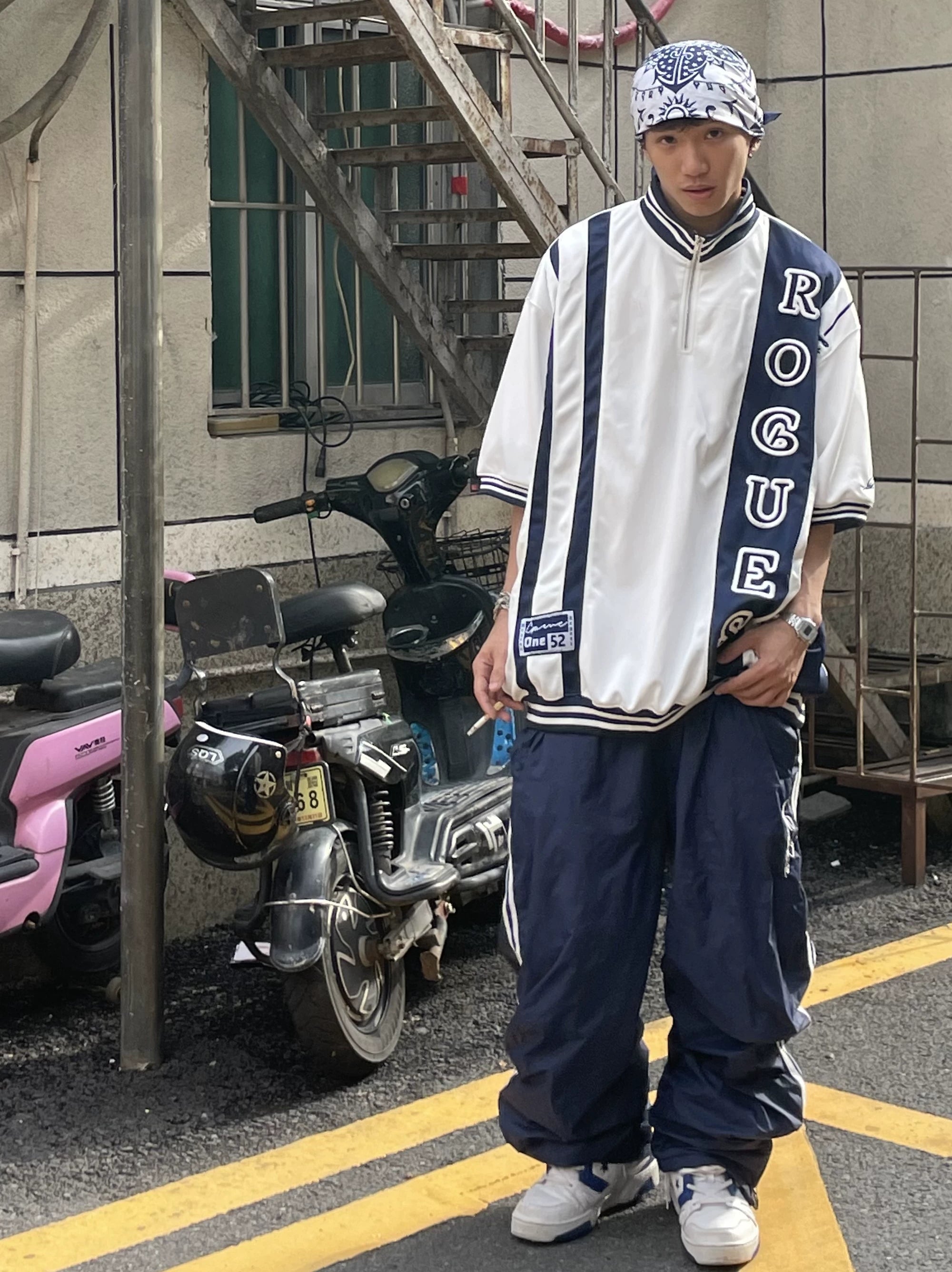 GameOne Signature Slogan Retro Sweatpants