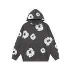 FOG x Denim Tears cotton puff print classic American loose hoodie