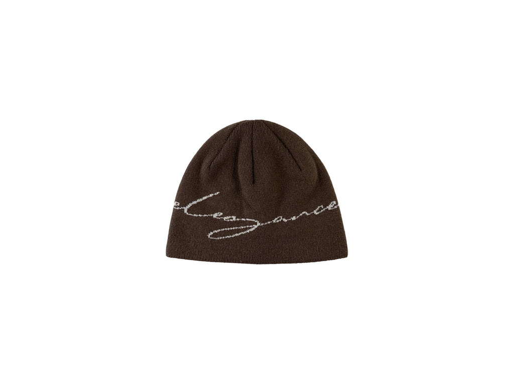 MUCUNXI Wool Letter Knit Beanie