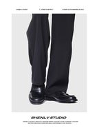 SHENLV STUDIO Vampire embossed cowhide loafers