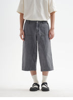 BUTTBILL 25SS Urban Safari Vintage Commuter Japanese Leaven Wash Logging Tooling Capris Shorts