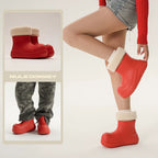 Donkey Clown Shoes Velvet Snow Boots