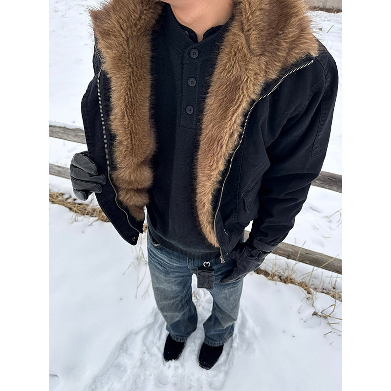 EME Inner Fleece Piled Thickened Thermal Jacket