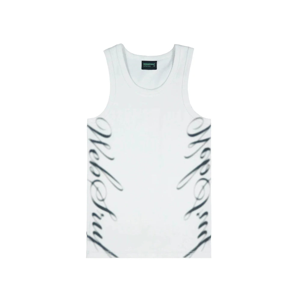 WebSurfGroup Handwritten Letter Threaded Vest