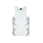 WebSurfGroup Handwritten Letter Threaded Vest