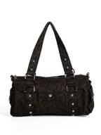 Dotlyn Blogger Large Capacity Baguette Crossbody Bag