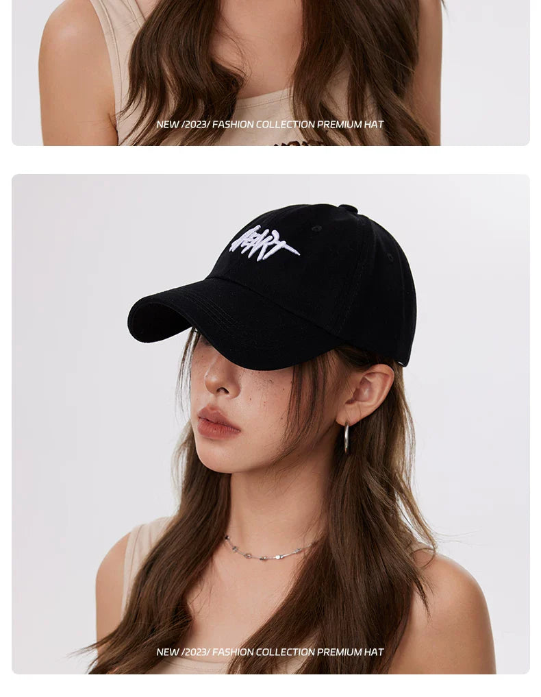 YORSOY Vintage Alphabet Embroidered Baseball Cap