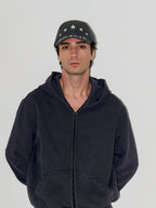 LIBERAFIT Embroidered Print Curved-brimmed Baseball Cap