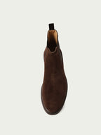 Mid Cut Cowhide Martin Chelsea Boots